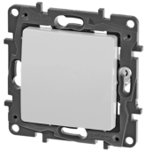 Выключатель "Legrand" Etika белый 1кл 672201  без рамки 