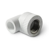 Угольник полипропиленовый РР-R 20-1/2"гайка 