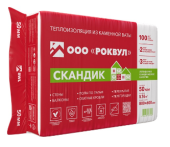 Утеплитель Роквул Скандик 800x600x50мм (уп/12плит, 5,76м2/0,288м3)