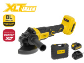 Углошлифовальная машина (Болгарка) MOLOT MCAG 1812 XLT Lite 18В 125мм 3000-8500 об/мин  с АКВ и З/У 
